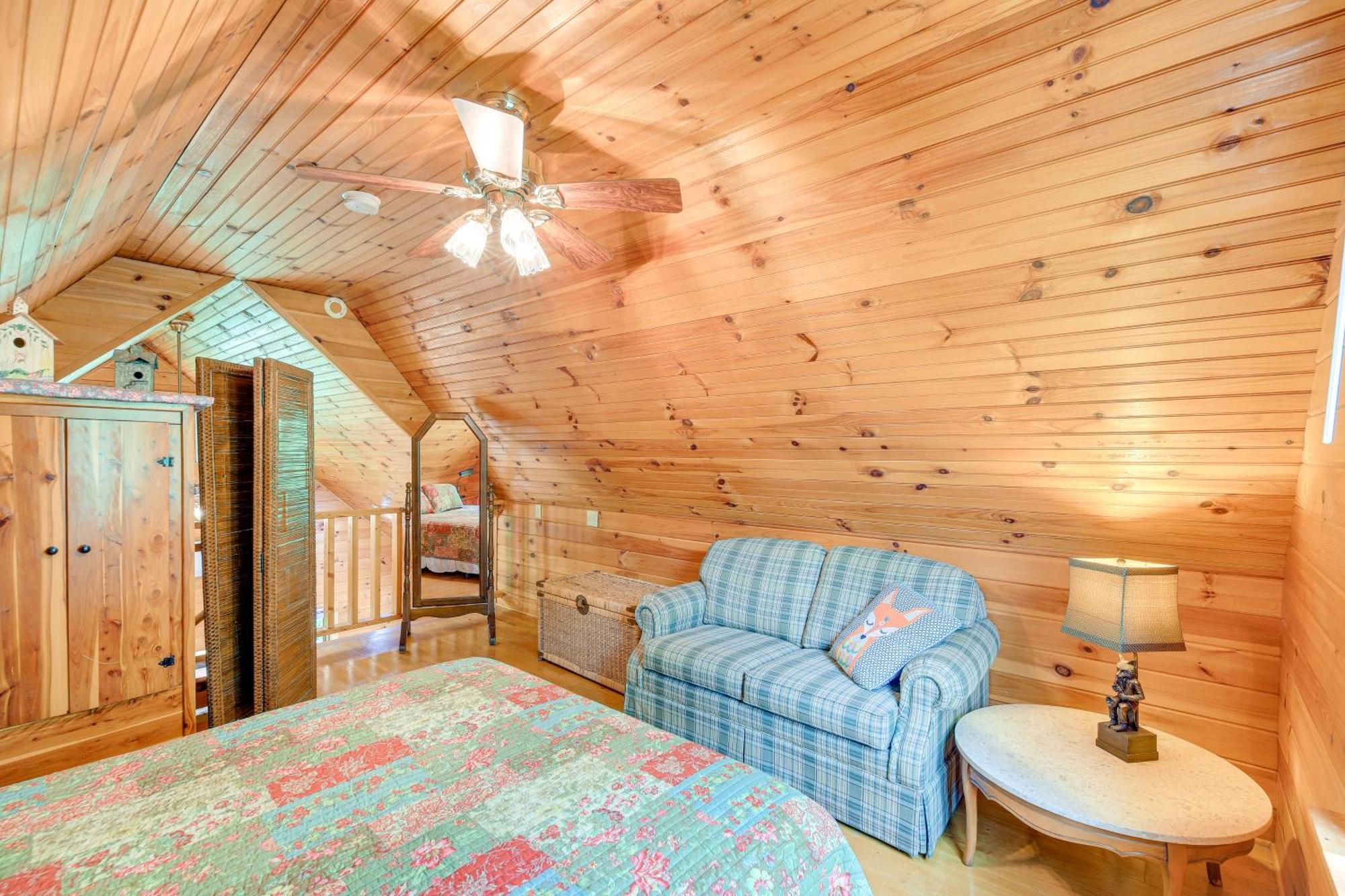 Quaint Blue Ridge Cabin Rental With On-Site Stream! Sparta Luaran gambar