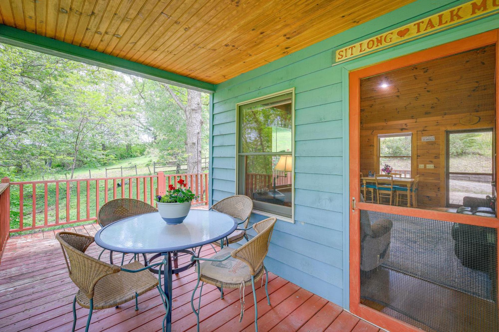 Quaint Blue Ridge Cabin Rental With On-Site Stream! Sparta Luaran gambar