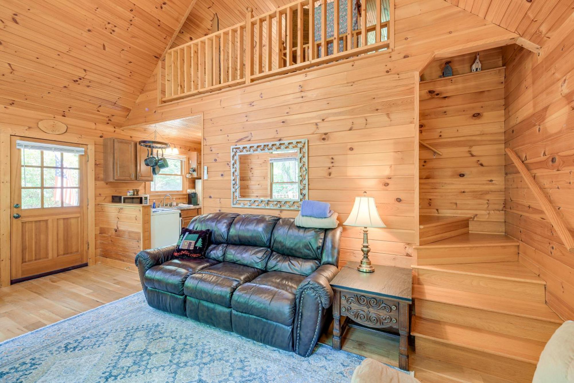 Quaint Blue Ridge Cabin Rental With On-Site Stream! Sparta Luaran gambar